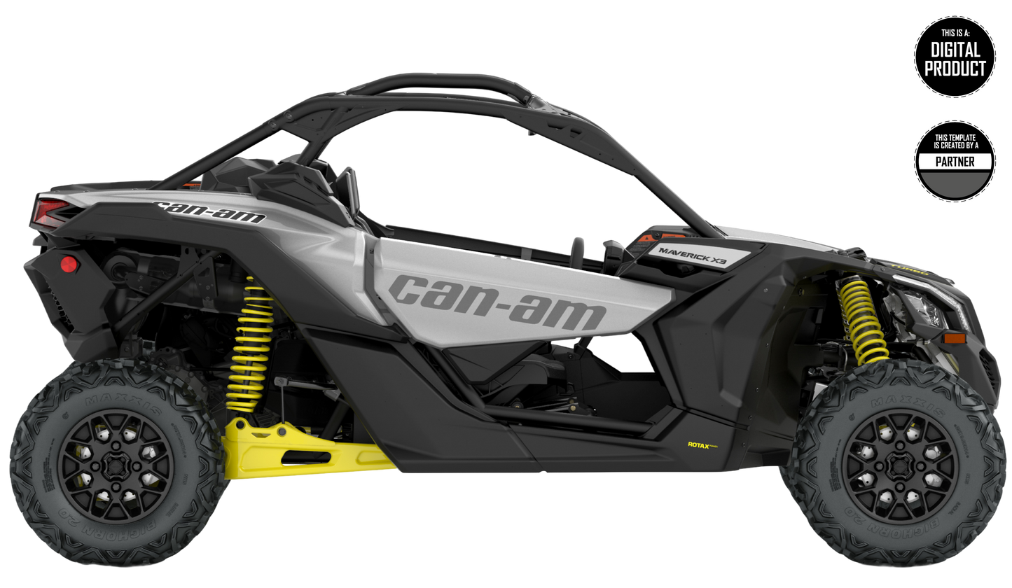CAN-AM MAVERICK X3 2017-2024 TEMPLATE