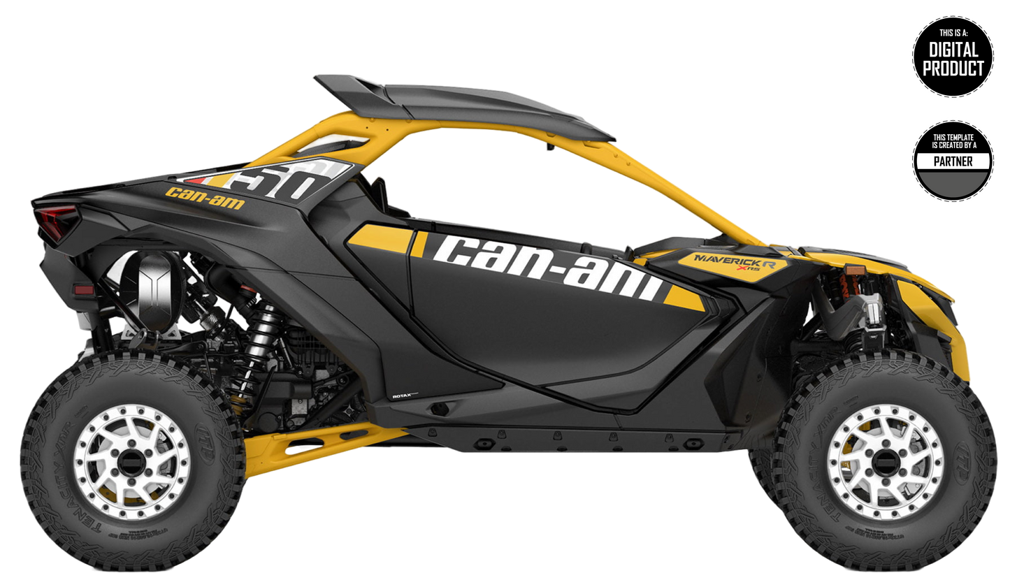CAN-AM MAVERICK R 2024+ TEMPLATE