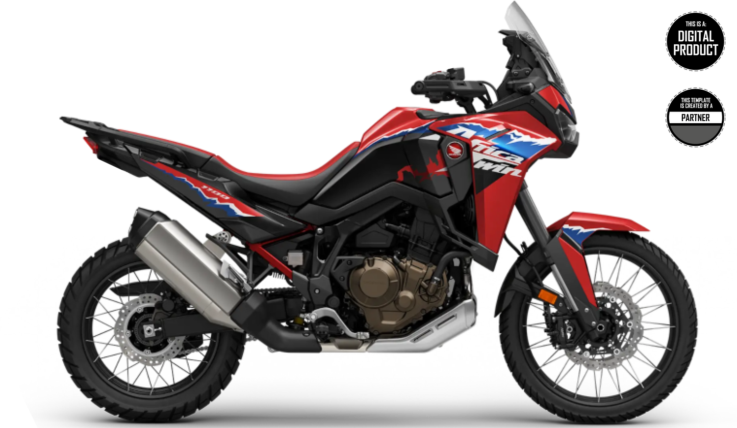 HONDA CRF 1100L AFRICA TWIN 2024-2025 TEMPLATE
