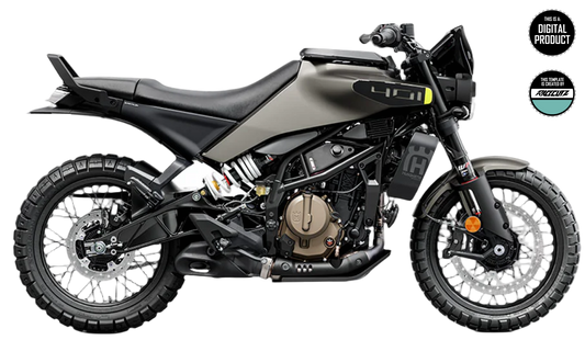 HUSQVARNA SVARTPILEN 125+250+401 2024-2025 TEMPLATE