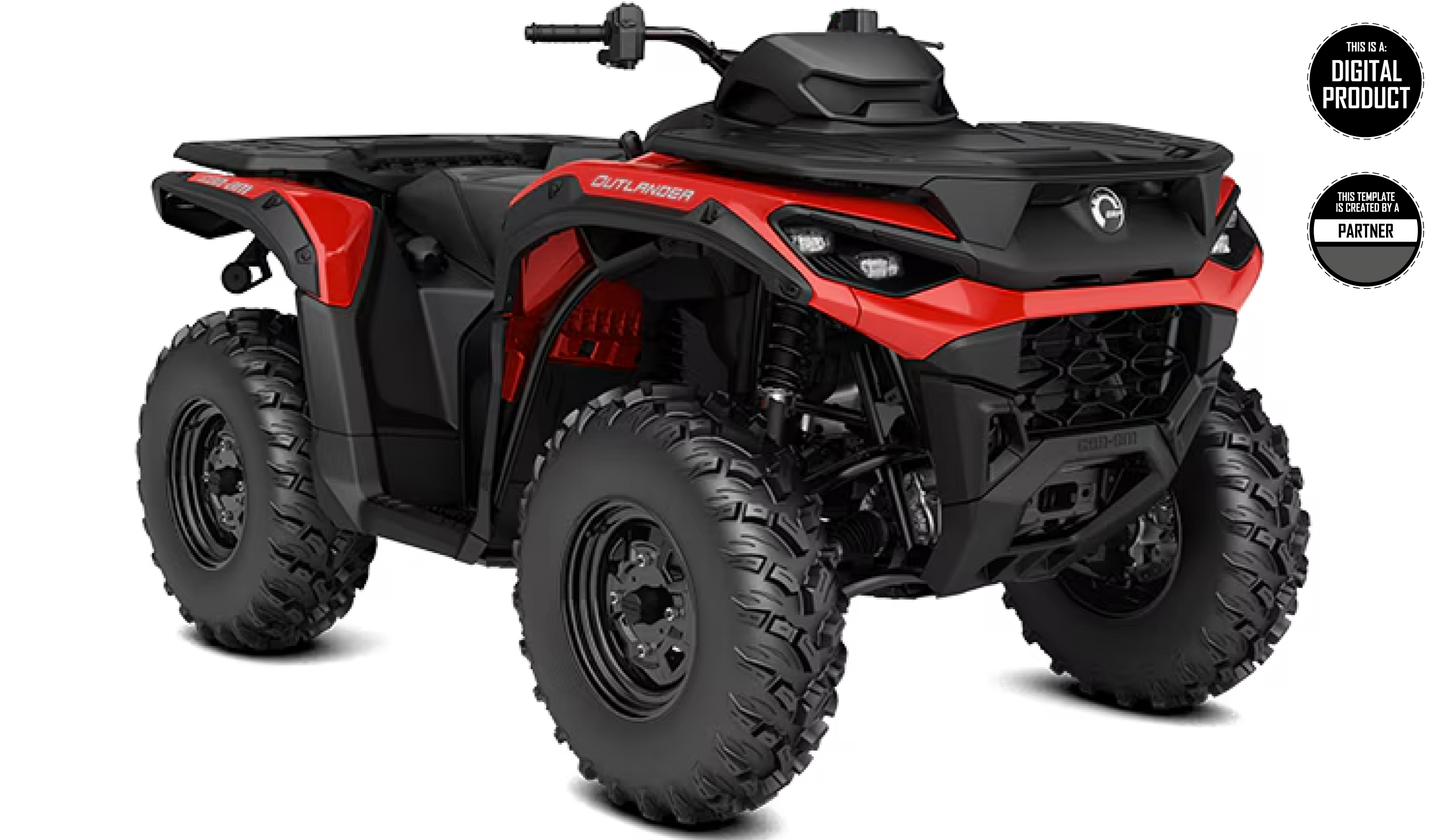 CAN-AM OUTLANDER G3 850+1000R 2025 TEMPLATE