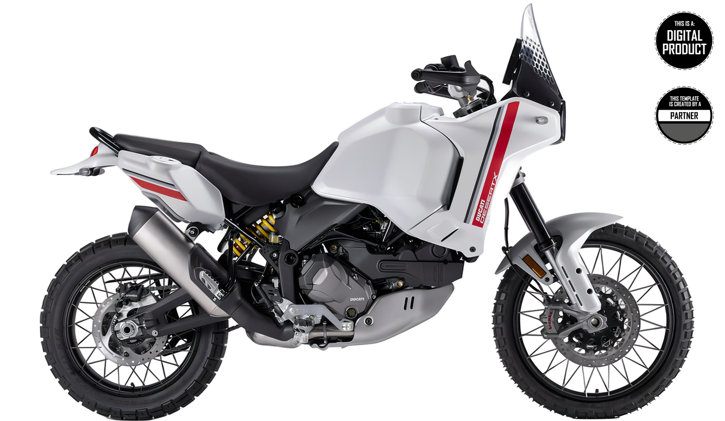 DUCATI DESERT X TEMPLATE