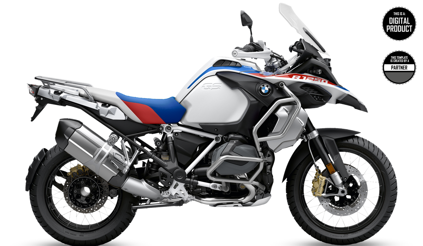 BMW R 1200 GS ADVENTURE 2014-2019 & R 1250 GS ADVENTURE 2019-2024 TEMPLATE