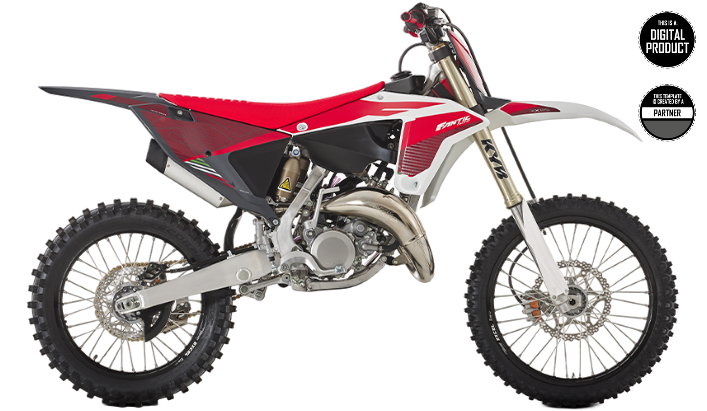 FANTIC XX 125 & 250 2023-2024 TEMPLATE