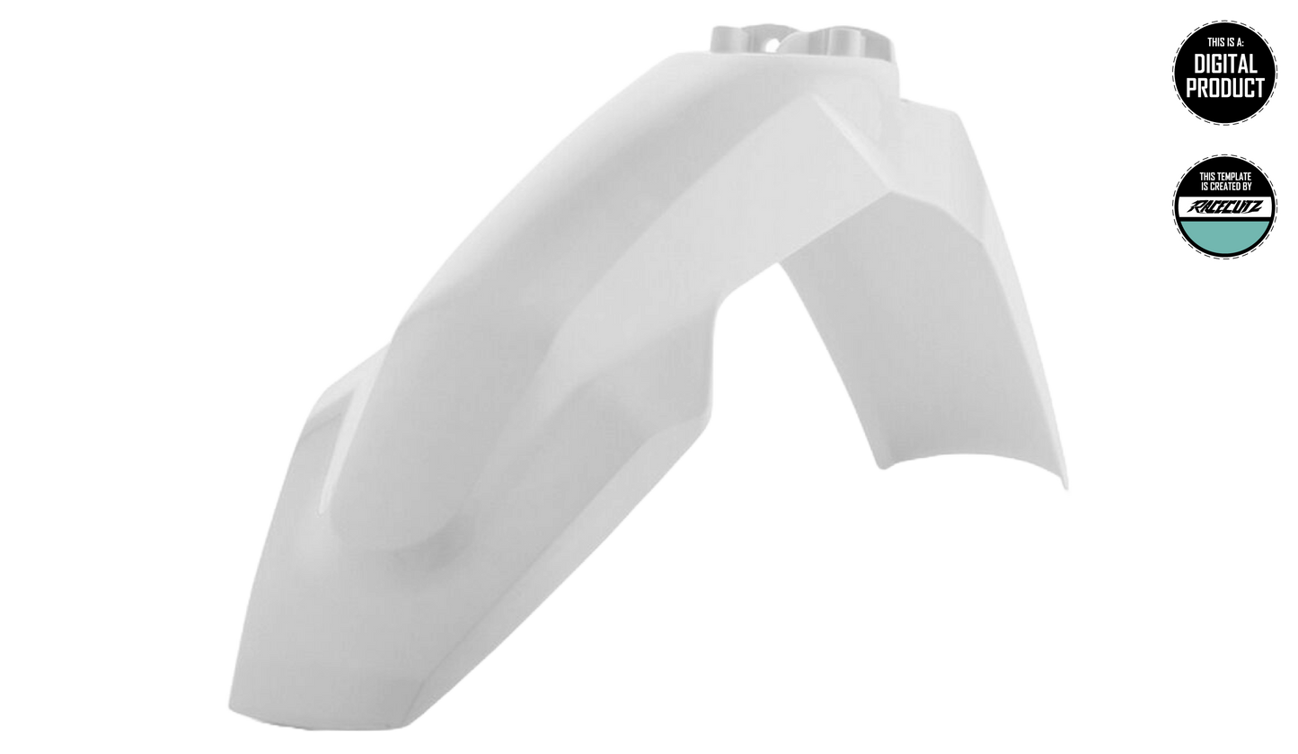 HUSQVARNA 701 2016-2024 & FS 2016-2024 FRONT FENDER TEMPLATE