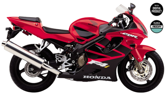 HONDA CBR 600 F4I 2001-2006 STUNT TEMPLATE