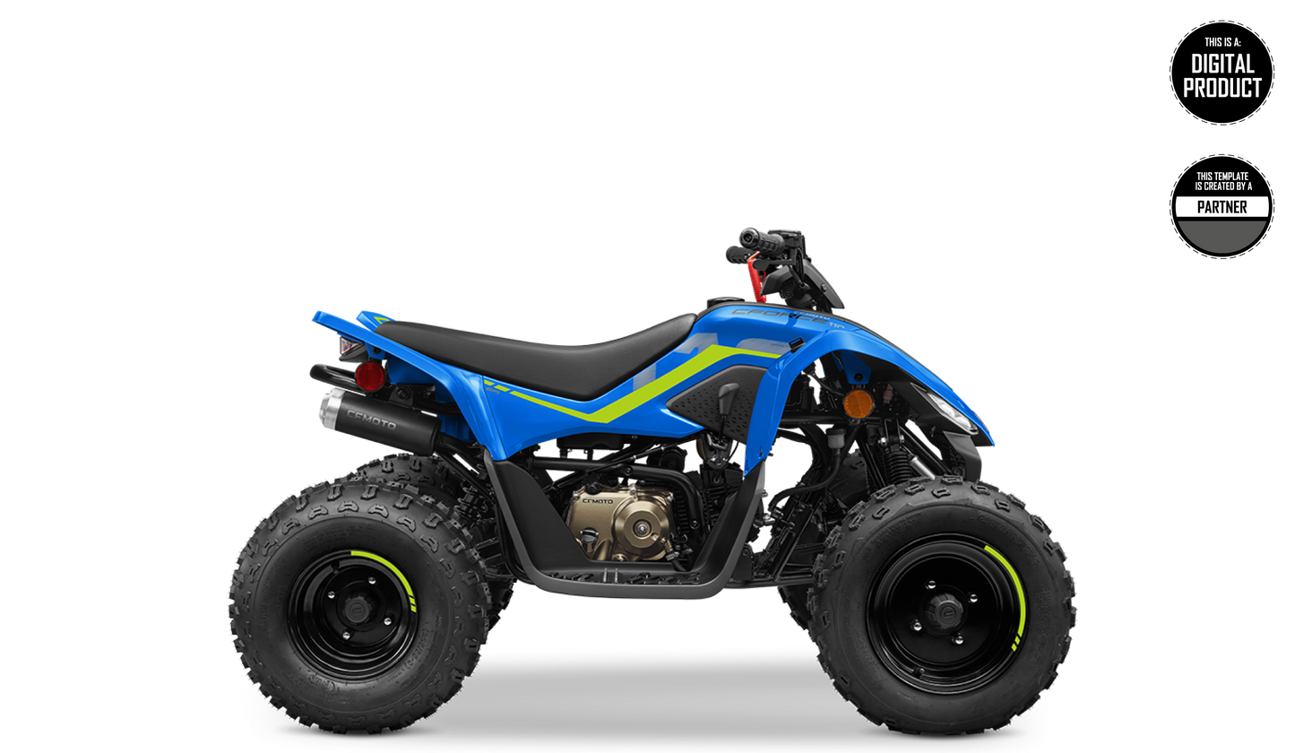 CFMOTO 110 EFI GAS MODEL TEMPLATE