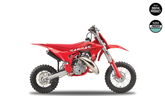 GASGAS MC 50 2024-2025 & MC-E3 2025 & MC-E5 2025 TEMPLATE