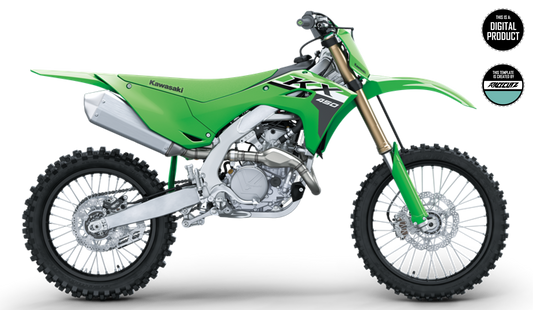 KAWASAKI KX 250 2025 & 450 2024-2025 TEMPLATE