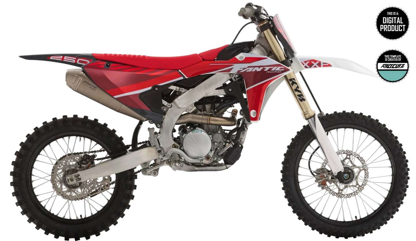 FANTIC XXF 250 & 450 2025 TEMPLATE