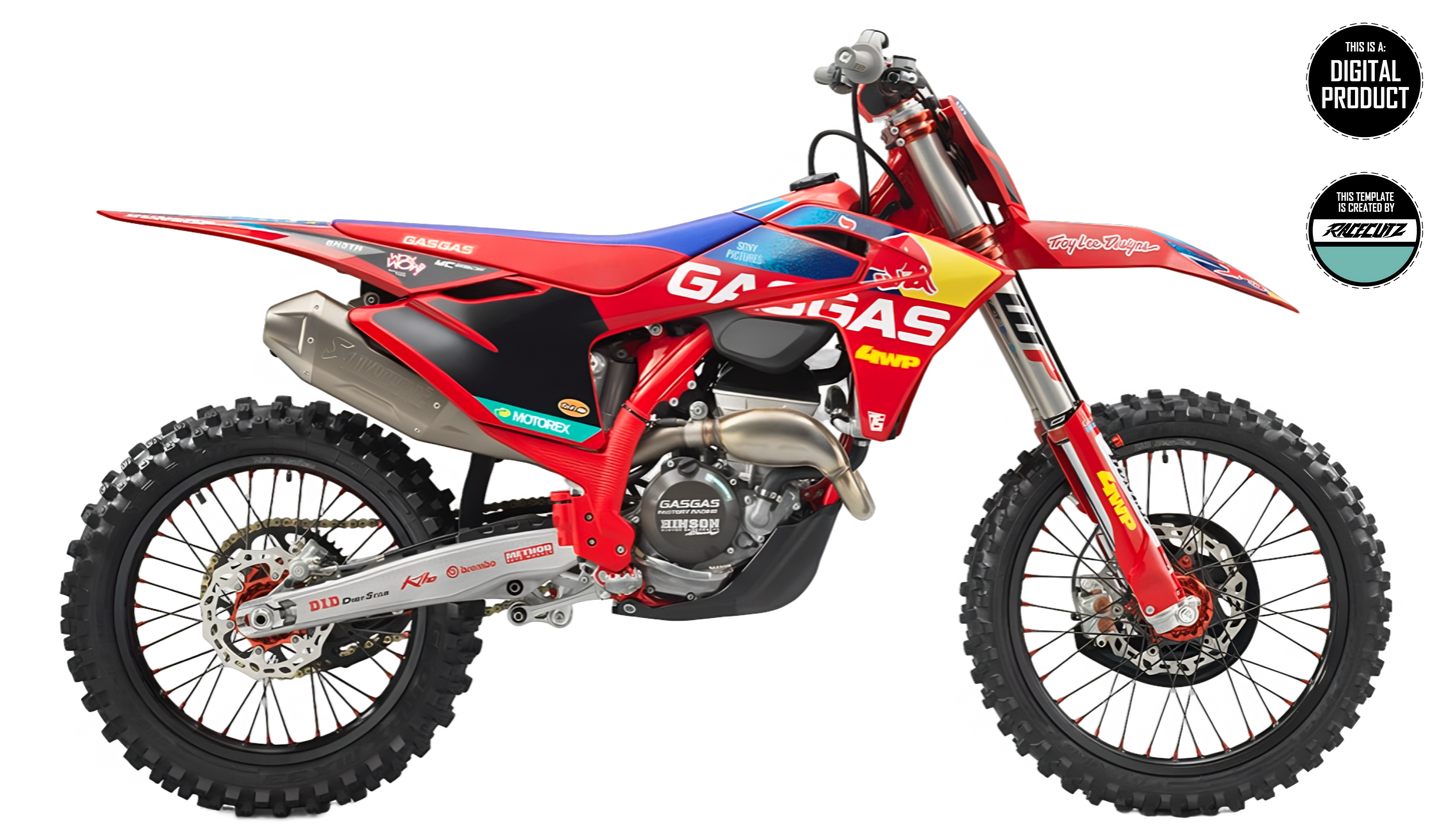 GASGAS MC 2024-2025 (2023 FACTORY EDITION) TEMPLATE