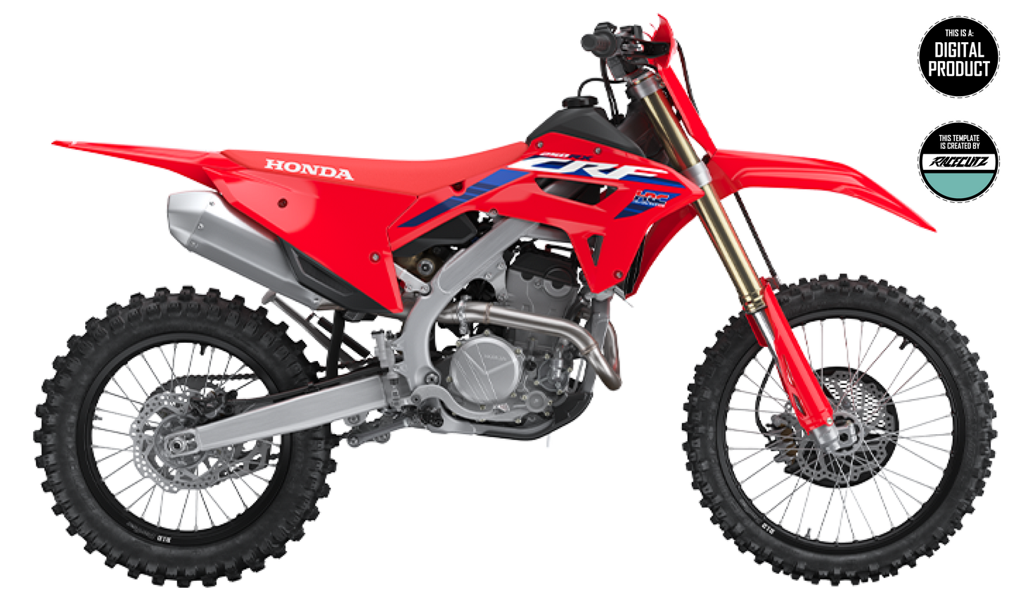 Honda CRF 250 RX 2022-2024 & CRF 450 RX 2021-2024 TEMPLATE