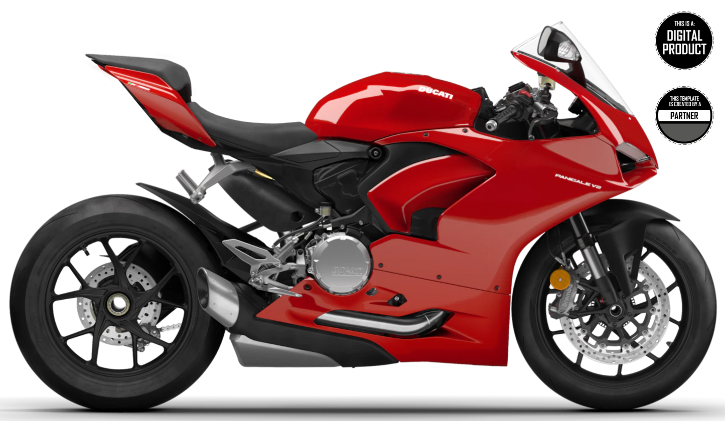 DUCATI PANIGALE V2 2020-2024 TEMPLATE