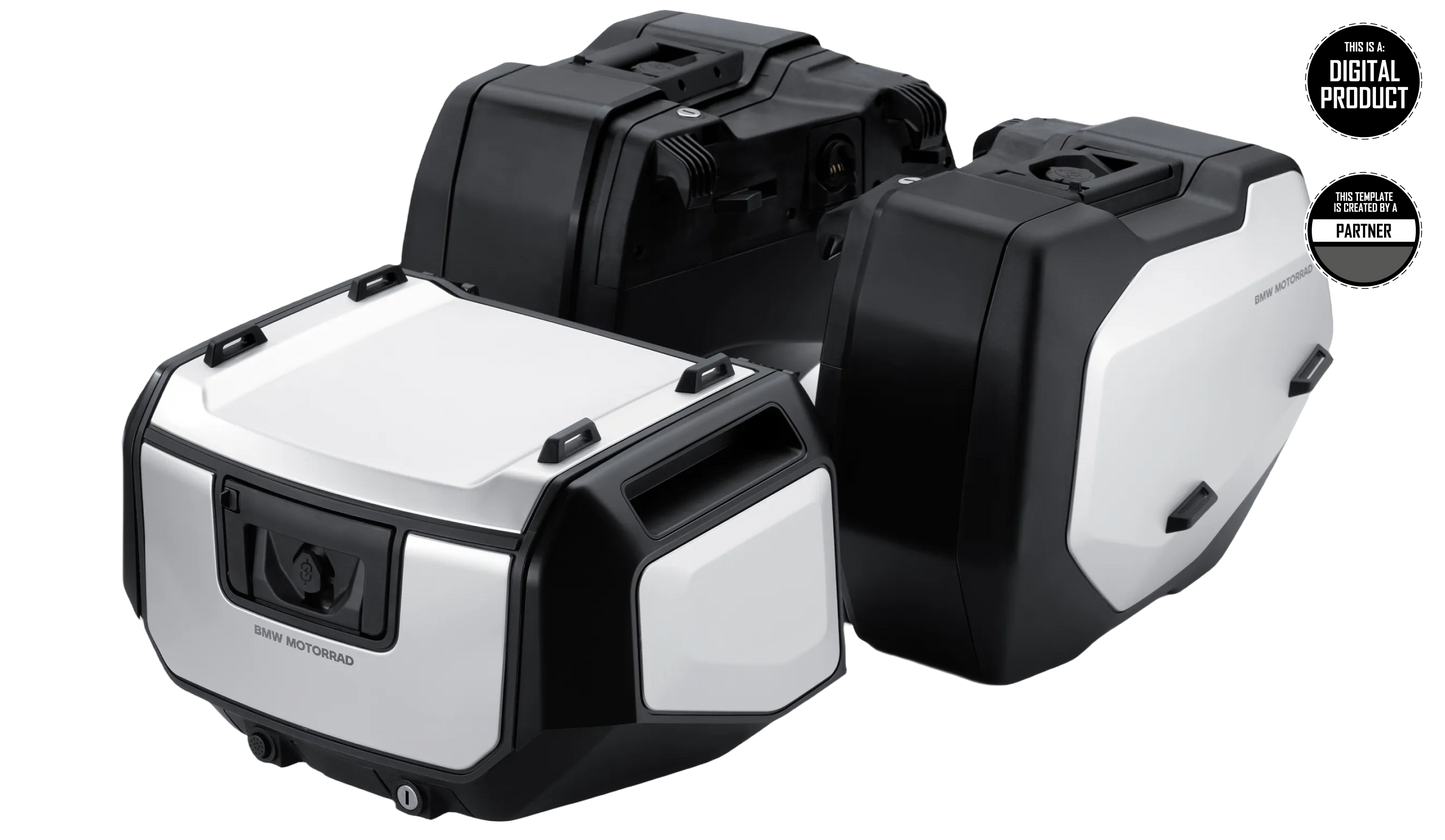 BMW R 1300 GS 2023-2025 PANNIERS TEMPLATE
