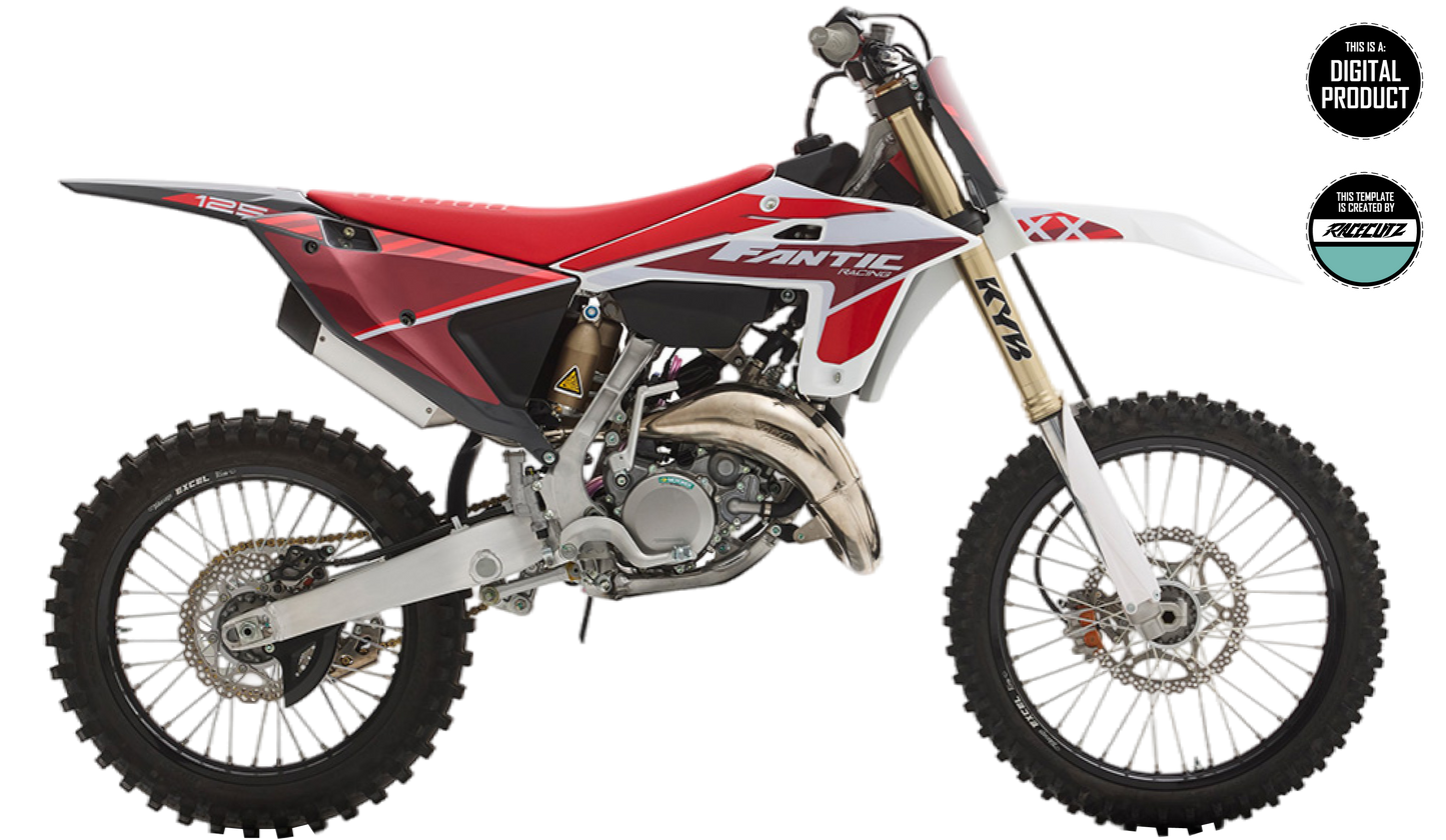 FANTIC XX 125 & 250 2025 TEMPLATE