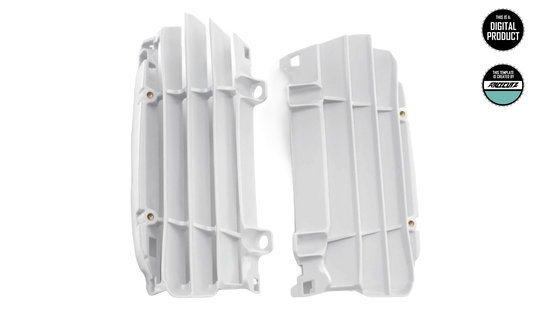 GASGAS MC+EC 2024+ & KTM SX-SXF 2023+ & EXC 2024+ & HUSQVARNA TC-FC 2023+ & TE+FE 2024+ - RADIATOR GUARDS TEMPLATE