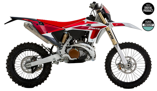 FANTIC XE 300 2024-2025 - FRAME TEMPLATE