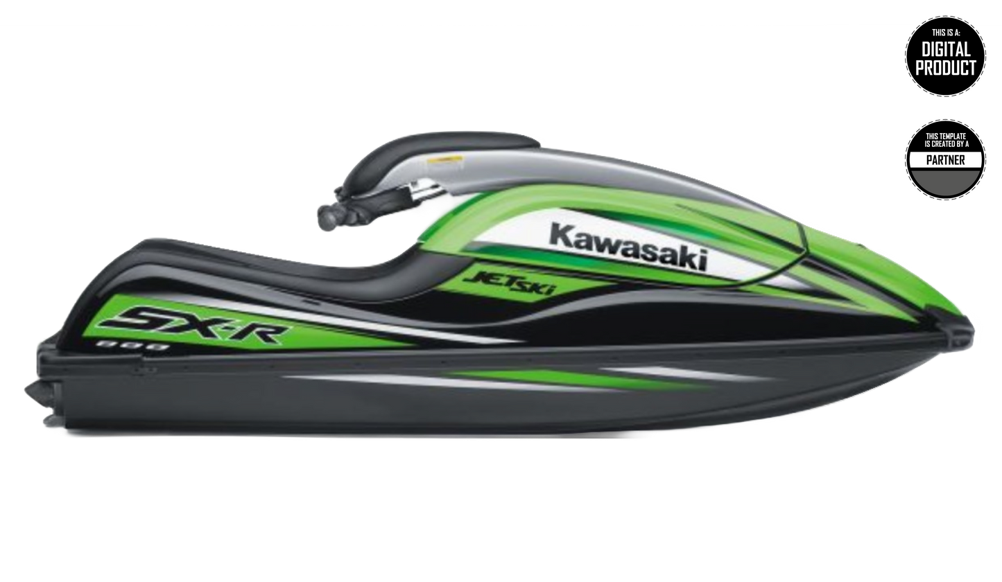 KAWASAKI SXR 800 2003-2012 TEMPLATE