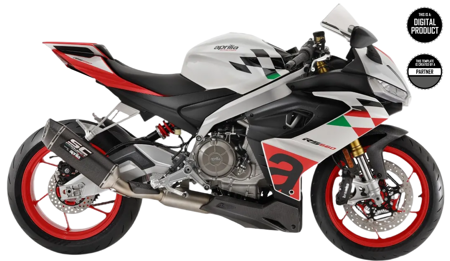 APRILIA RS 660 2020-2024 TEMPLATE