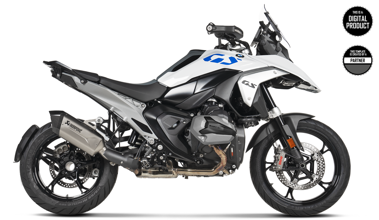 BMW R 1300 GS 2023-2024 TEMPLATE