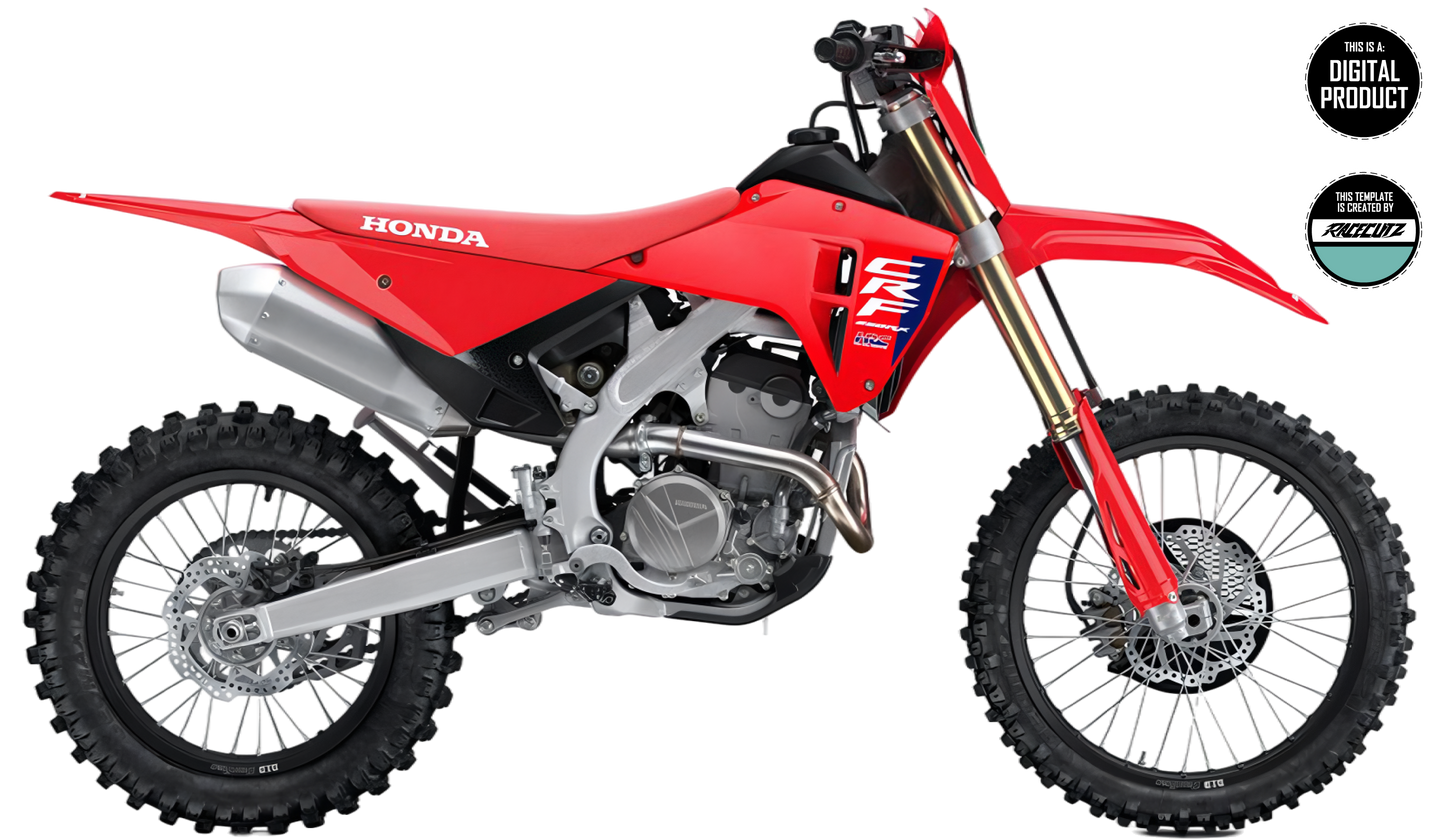 HONDA CRF 250 RX 2025 & CRF 450 2025 RX TEMPLATE