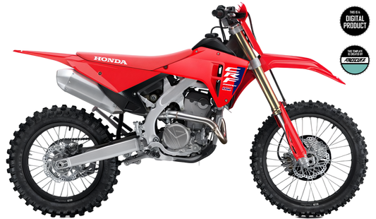 HONDA CRF 250 RX 2025 & CRF 450 2025 RX TEMPLATE