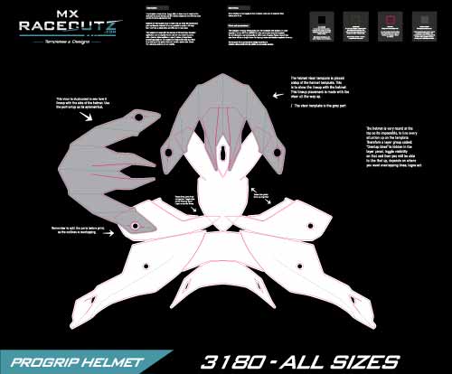 PROGRIP 3180 SIZE MEDIUM TEMPLATE