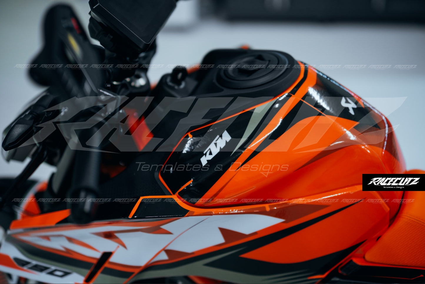 KTM DUKE 390 2024-2025 TEMPLATE