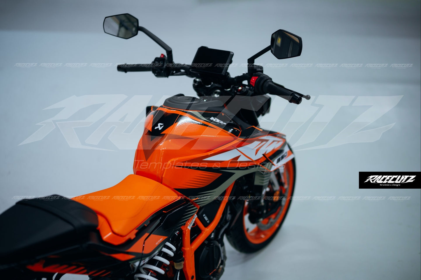KTM DUKE 390 2024-2025 TEMPLATE