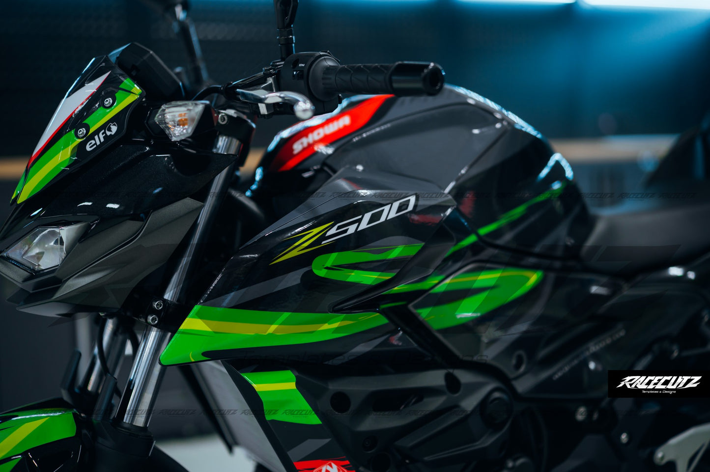 KAWASAKI Z500 2024-2026 TEMPLATE