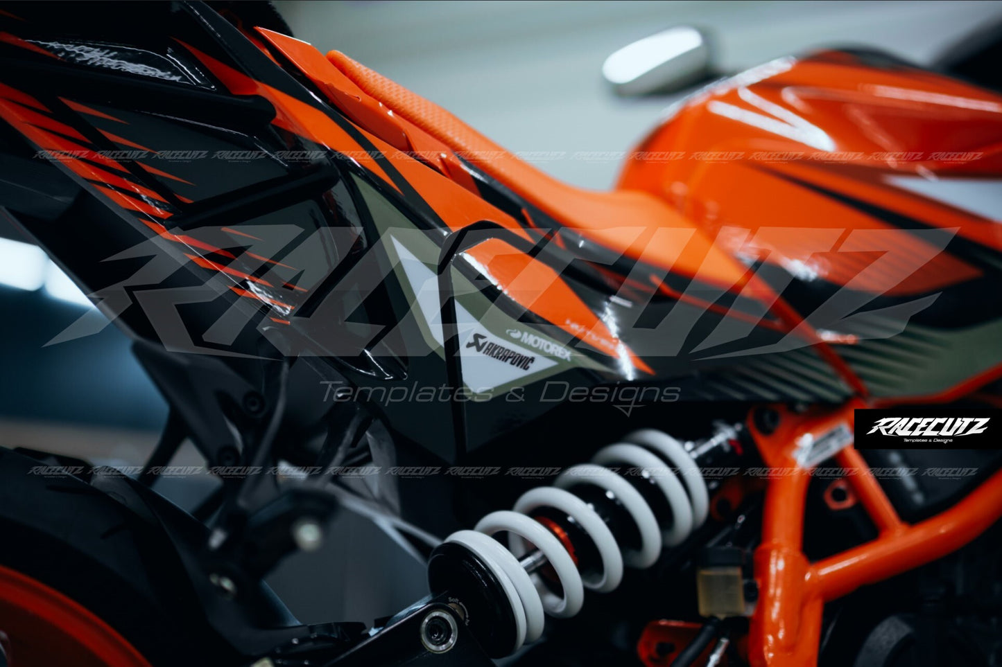 KTM DUKE 390 2024-2025 TEMPLATE