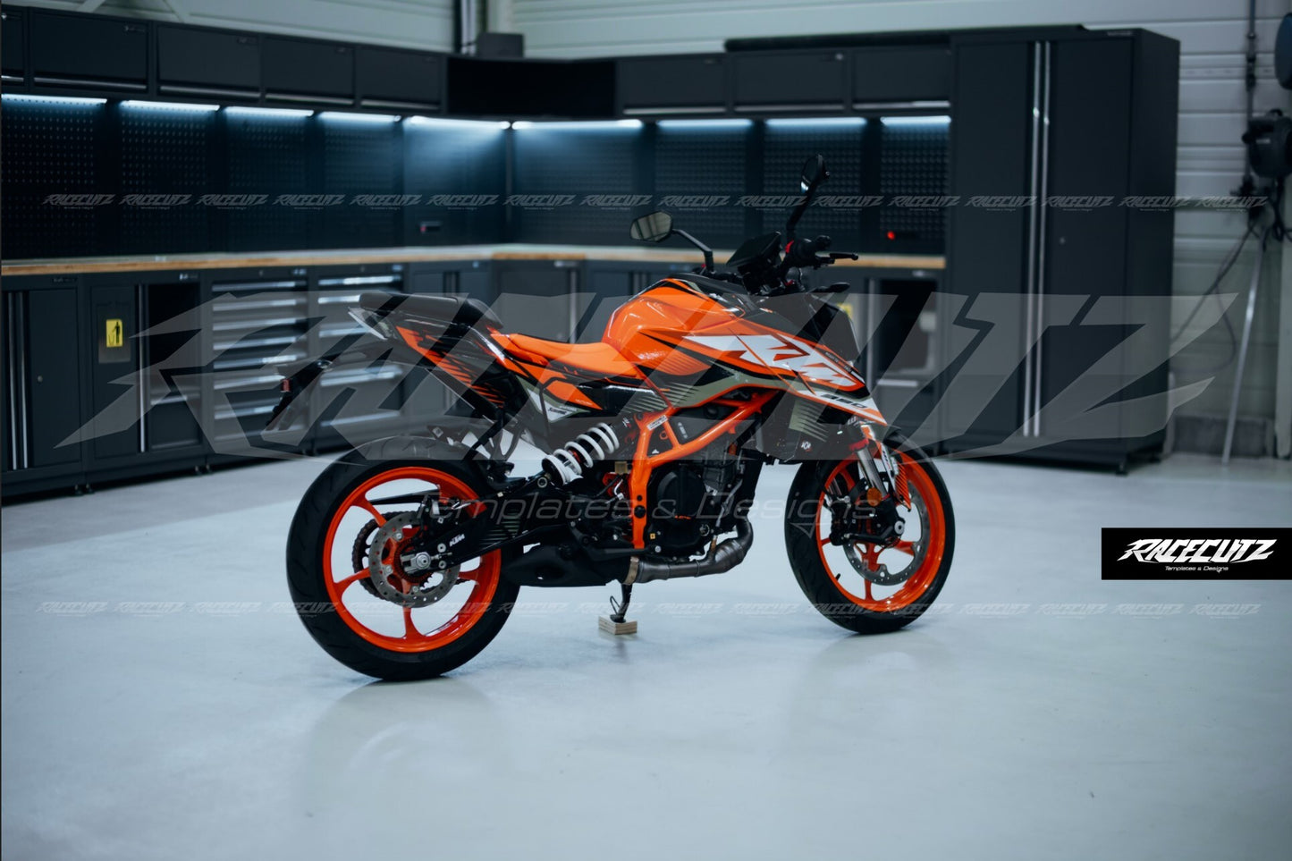 KTM DUKE 390 2024-2025 TEMPLATE