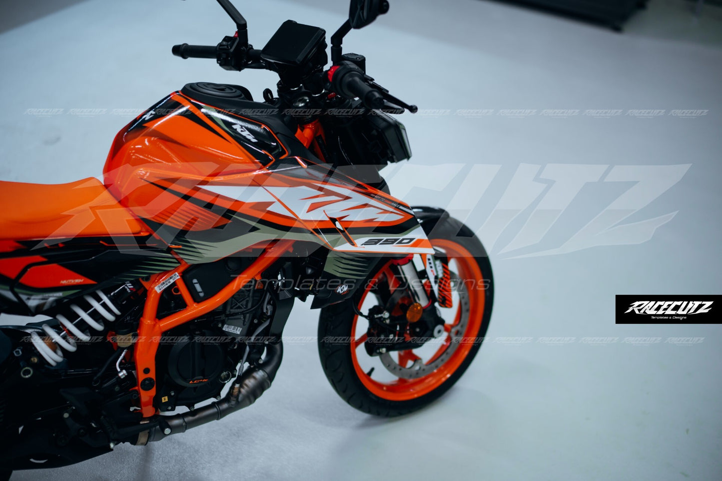 KTM DUKE 390 2024-2025 TEMPLATE