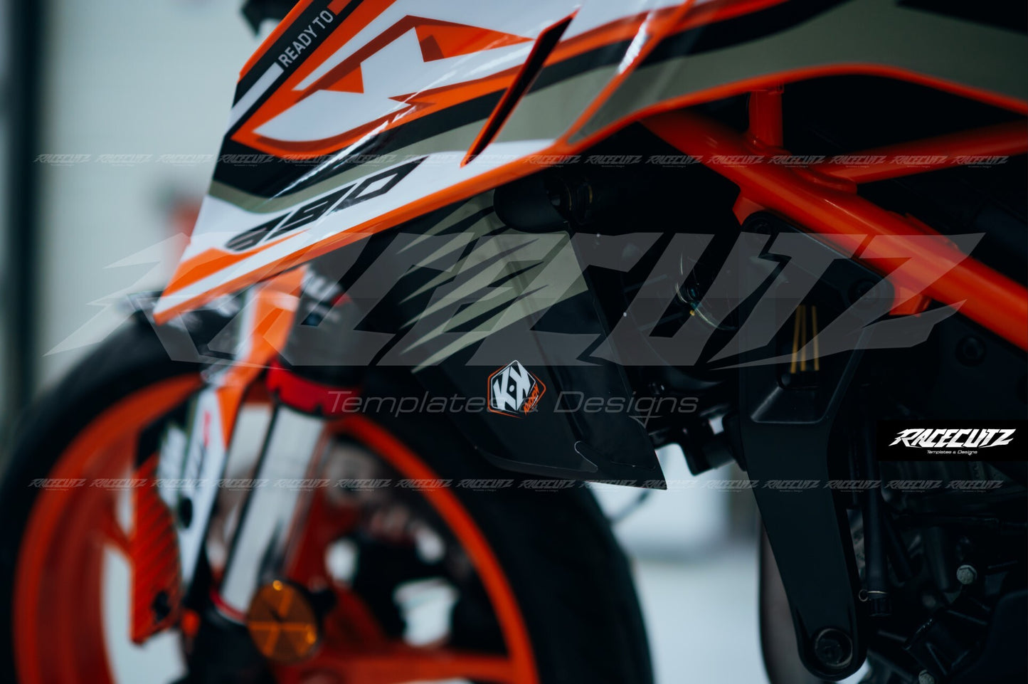 KTM DUKE 390 2024-2025 TEMPLATE
