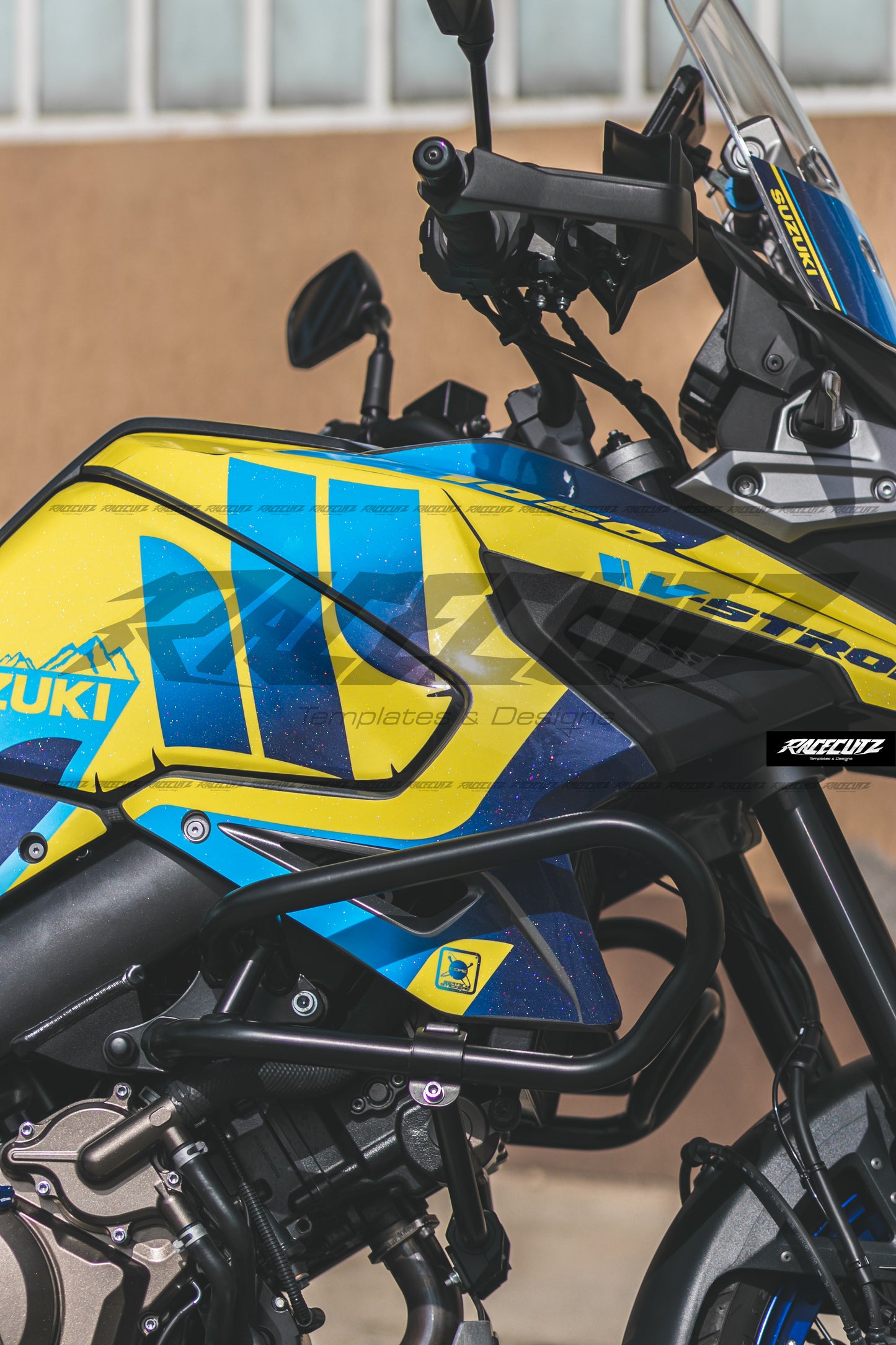 SUZUKI V-STORM DL 1050 DE & RE 2020-2025 TEMPLATE