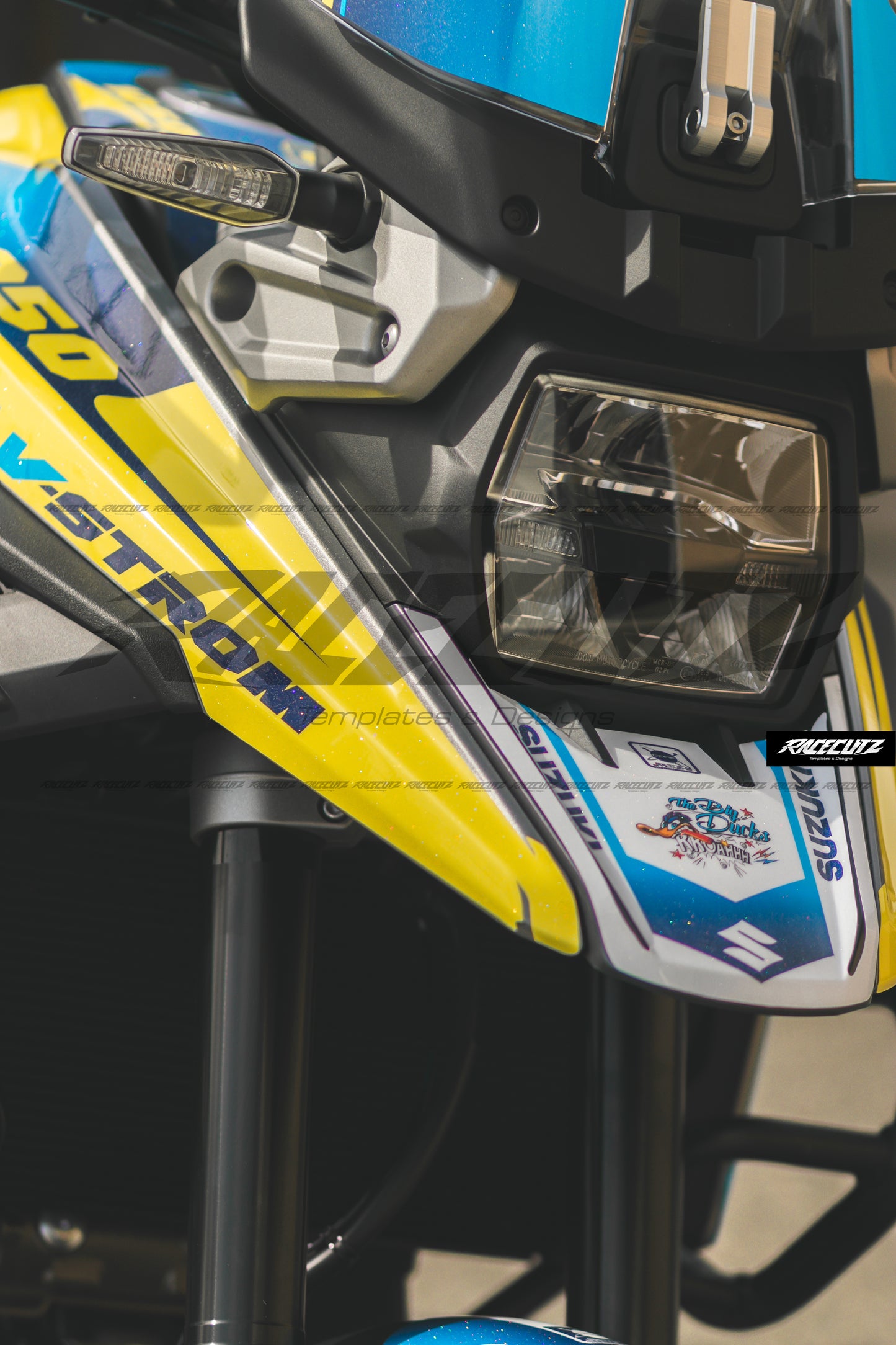 SUZUKI V-STORM DL 1050 DE & RE 2020-2025 TEMPLATE