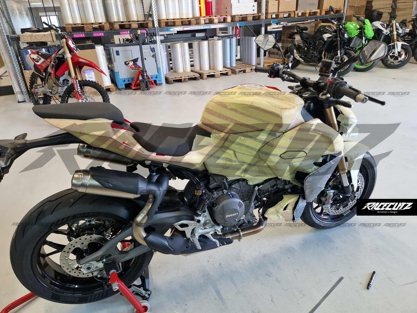 DUCATI STREETFIGHTER 890 V2 2025 TEMPLATE
