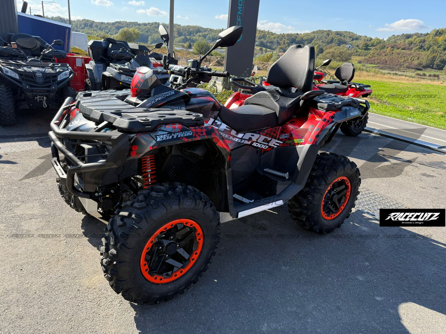 CFMOTO CFORCE 850 & 1000 TOURING/PREMIUM 2024-2025 TEMPLATE