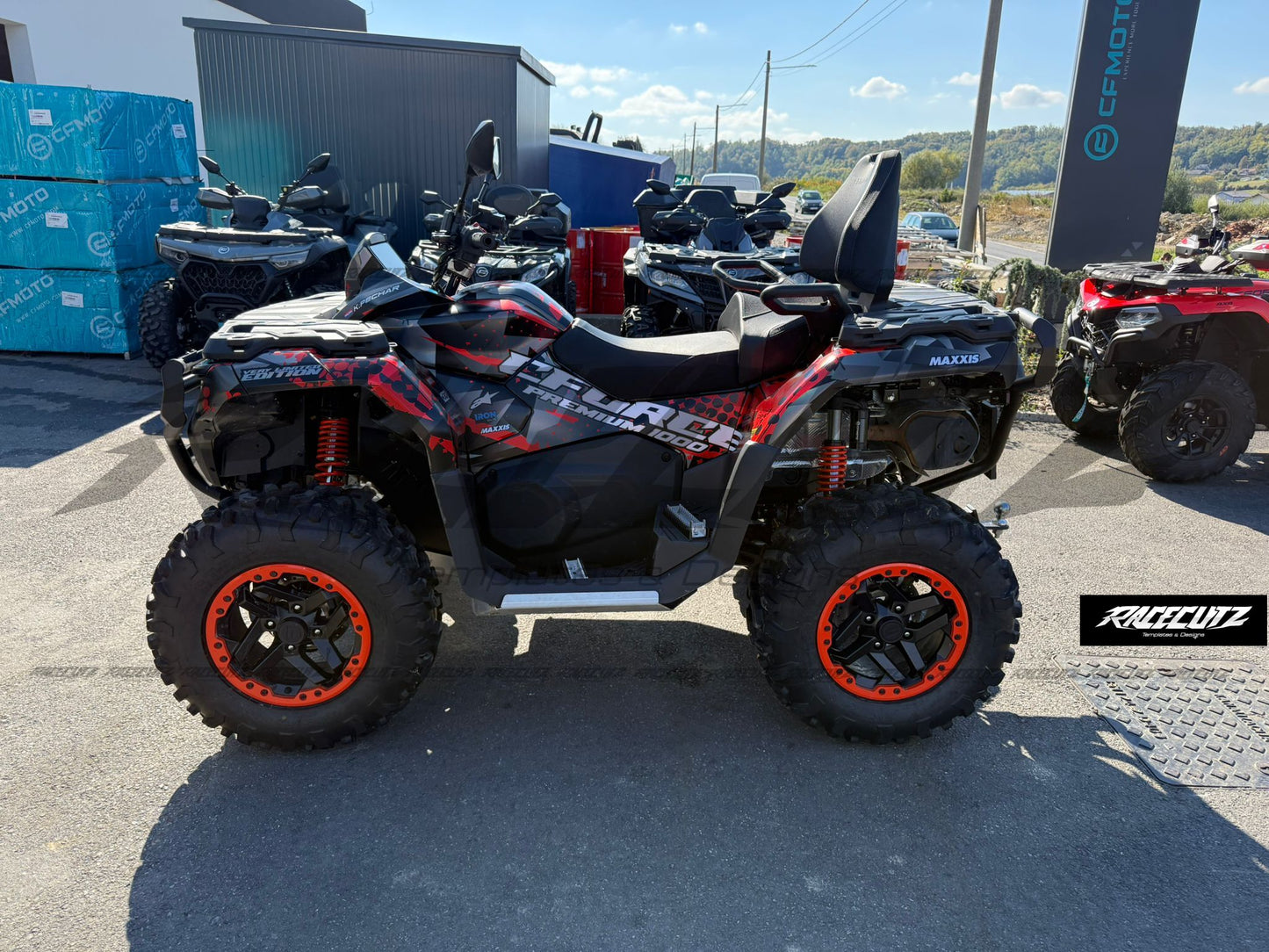 CFMOTO CFORCE 850 & 1000 TOURING/PREMIUM 2024-2025 TEMPLATE