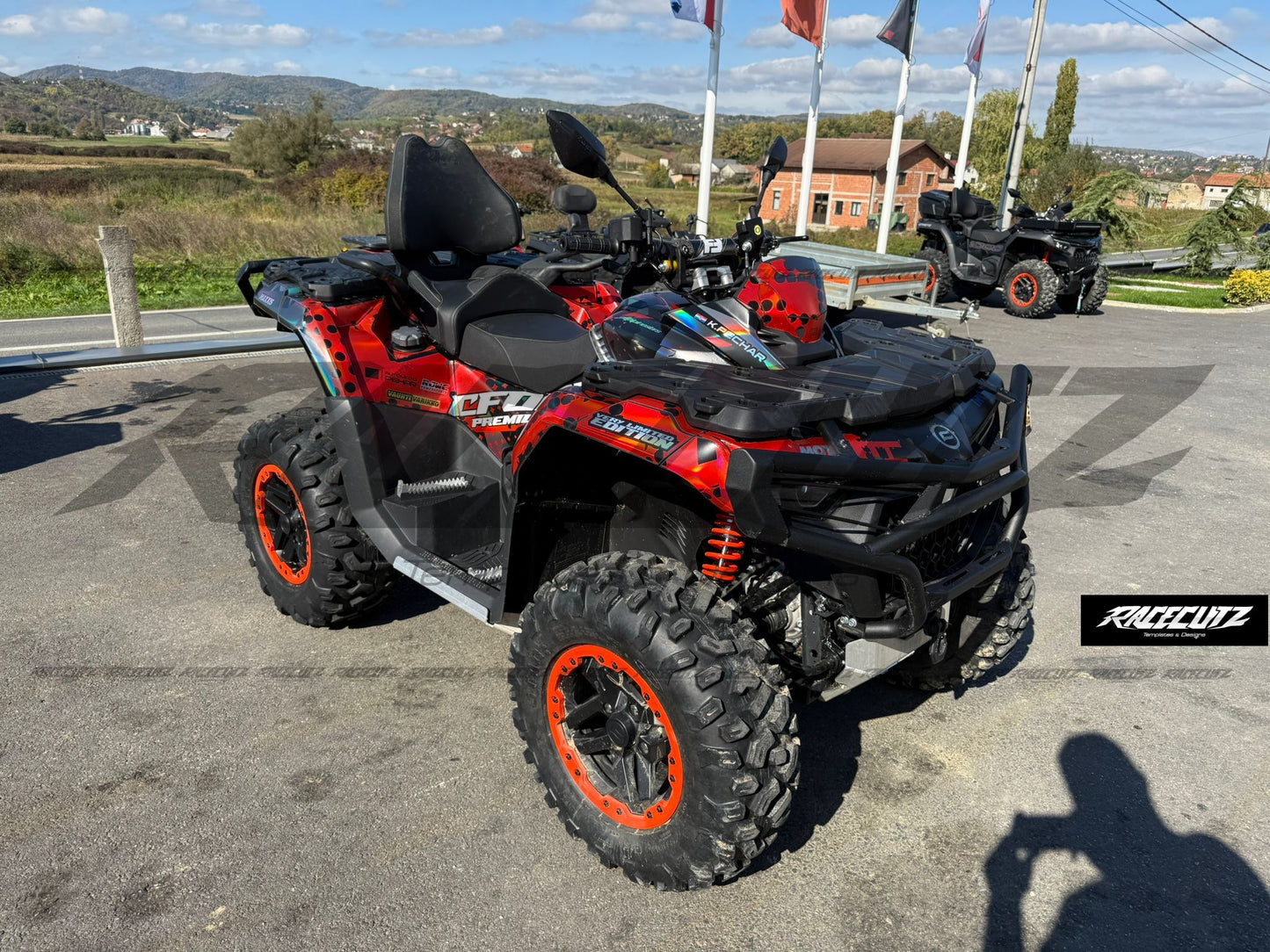 CFMOTO CFORCE 850 & 1000 TOURING/PREMIUM 2024-2025 TEMPLATE