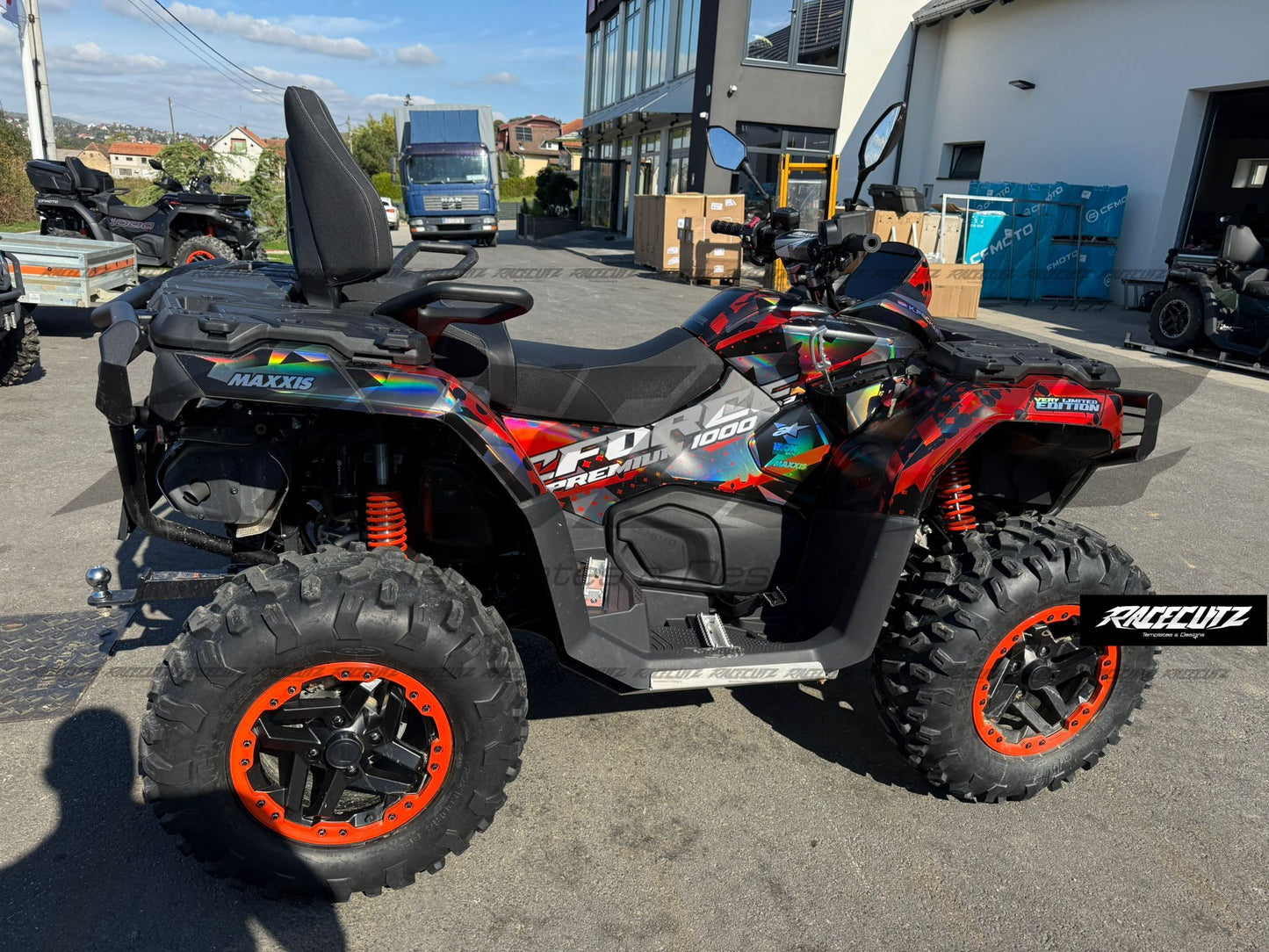 CFMOTO CFORCE 850 & 1000 TOURING/PREMIUM 2024-2025 TEMPLATE