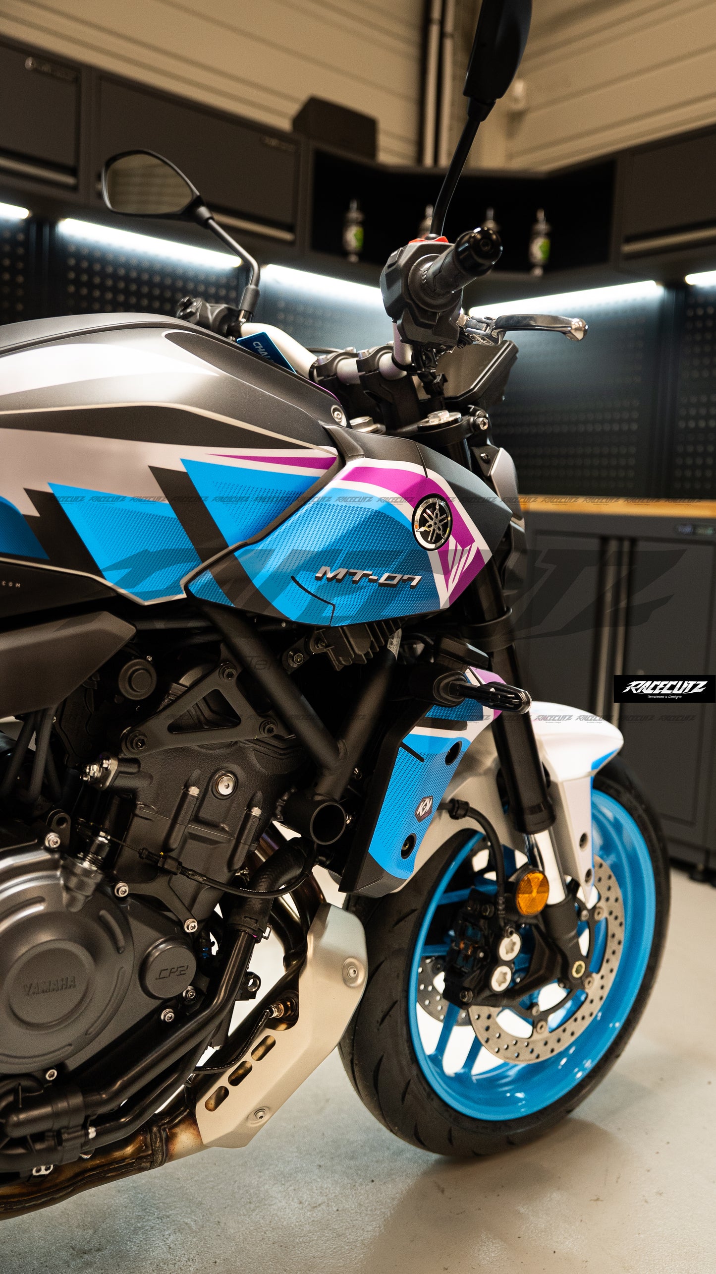 YAMAHA MT-07 2025 TEMPLATE