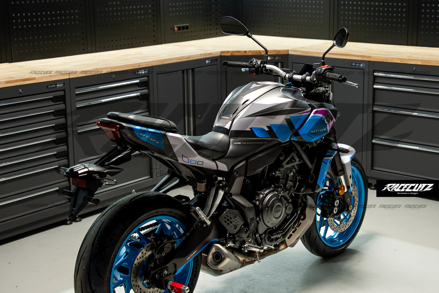 YAMAHA MT-07 2025 TEMPLATE