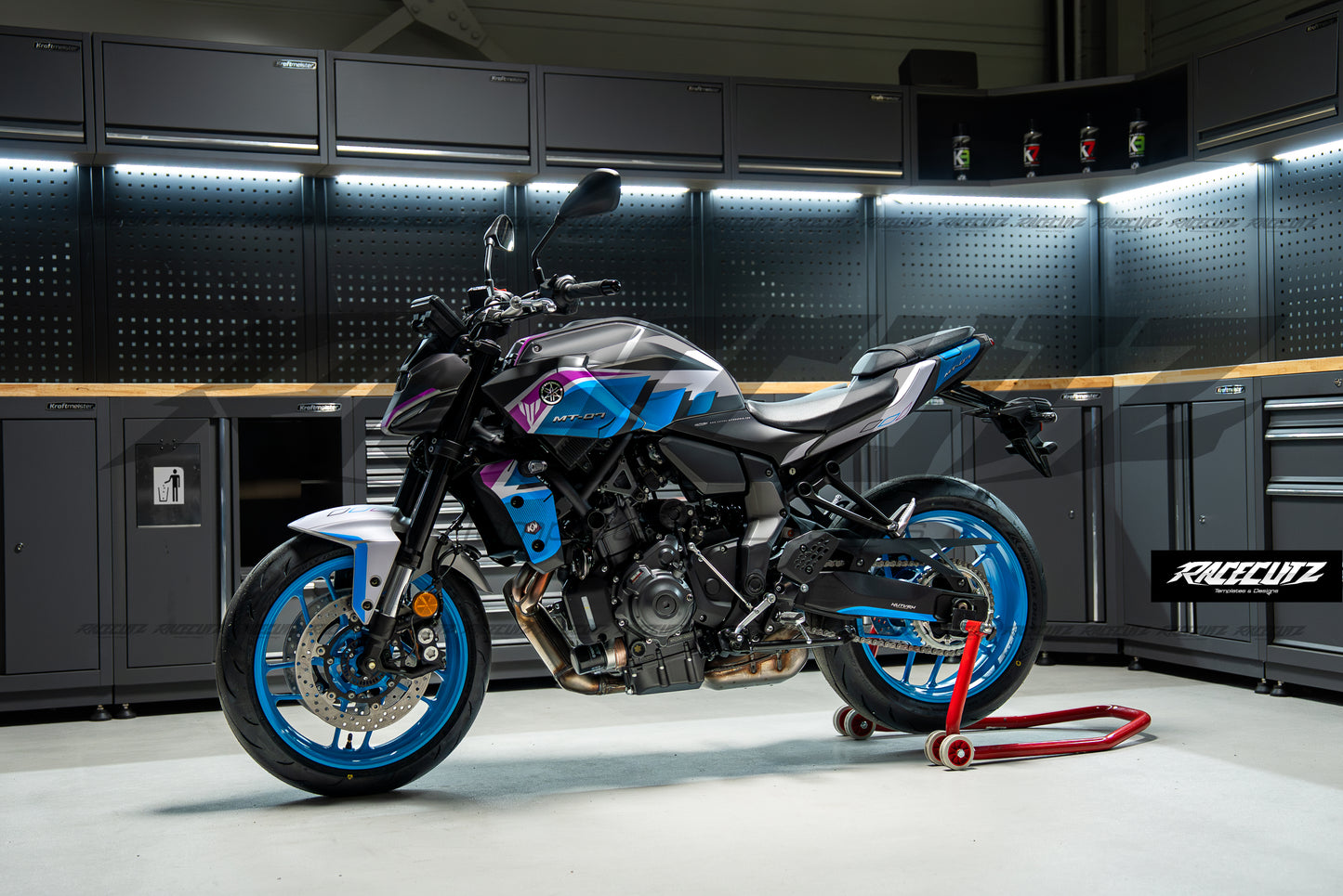 YAMAHA MT-07 2025 TEMPLATE