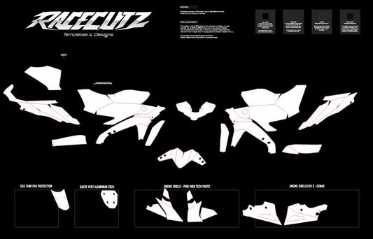 YAMAHA MT-09 & SP 2024-2026 TEMPALTE