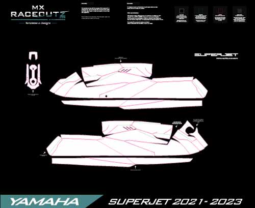 YAMAHA SUPERJET 2021-2025 TEMPLATE