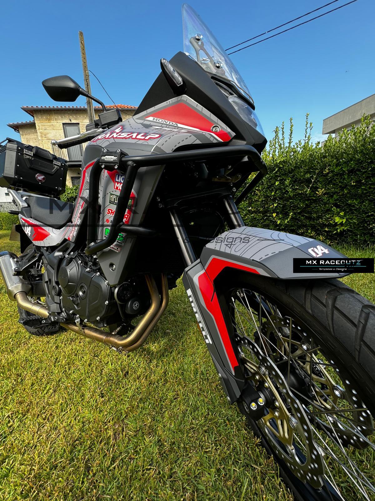 HONDA TRANSALP 750 2023-2025 TEMPLATE