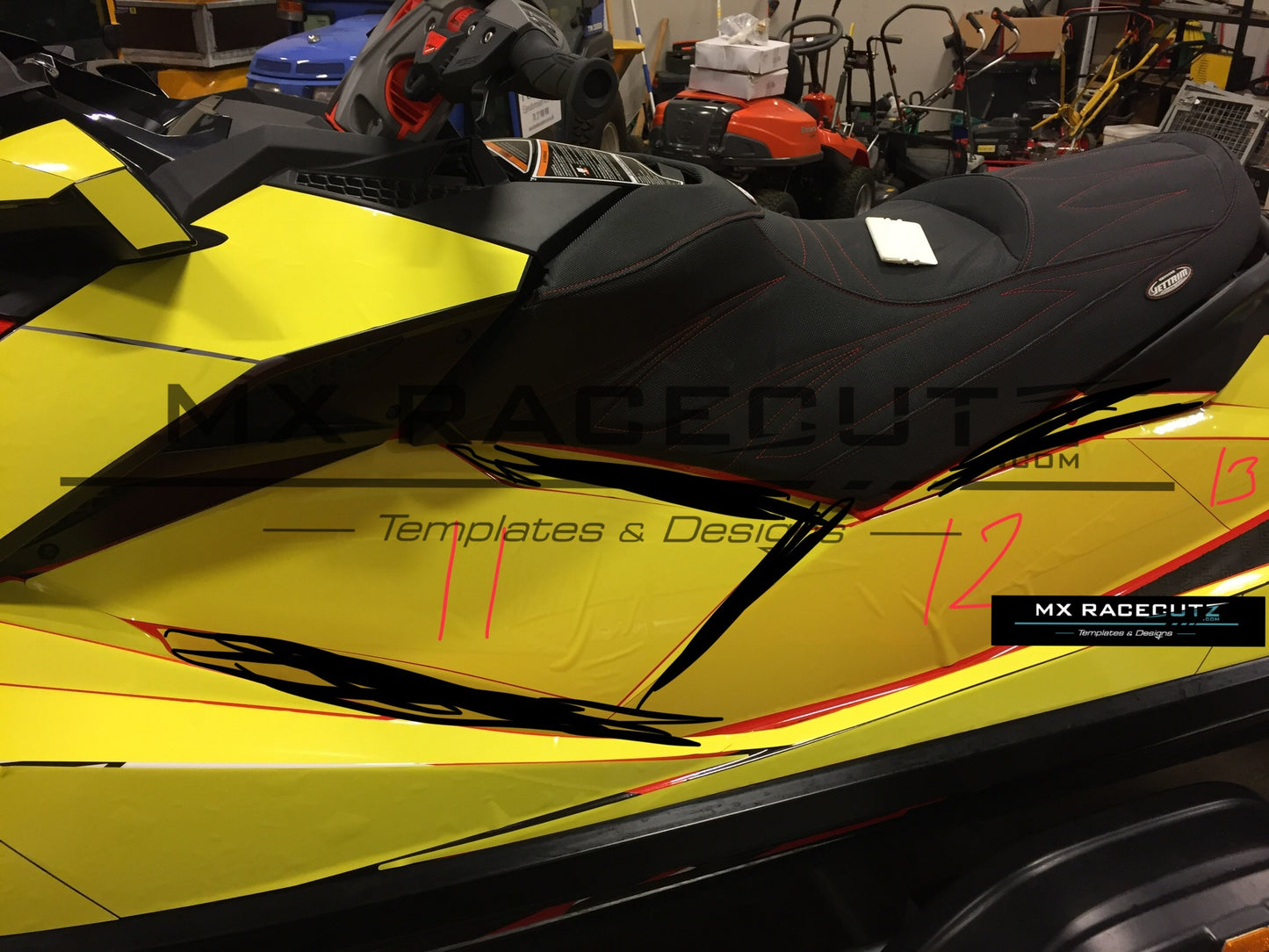 Seadoo RXP-X 2014-2020 Template