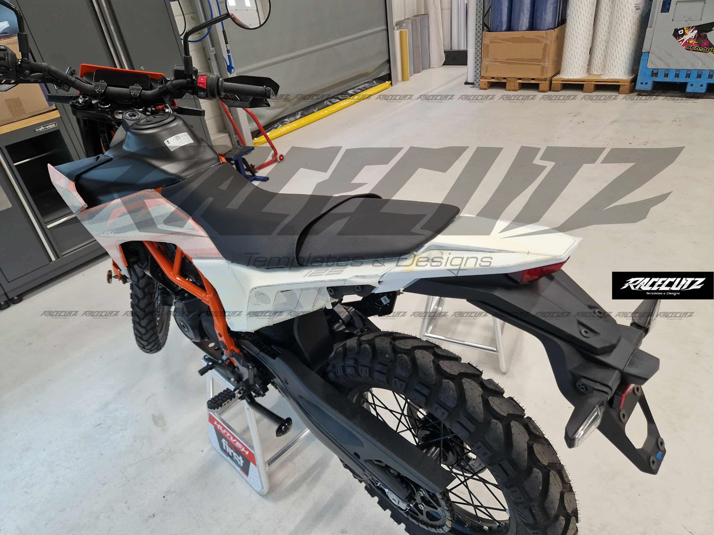 KTM 125 & 390 ENDURO R 2025 TEMPLATE