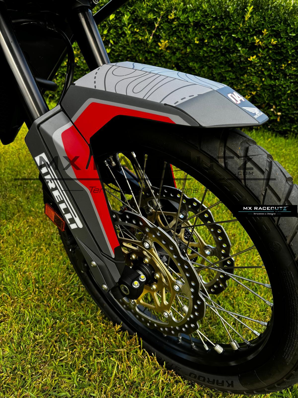 HONDA TRANSALP 750 2023-2025 TEMPLATE